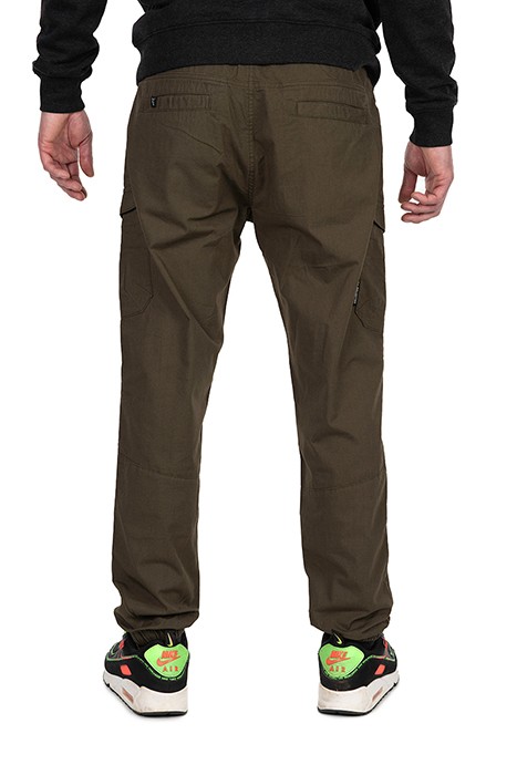 Hlače Fox Collection LW Cargo Trouser Green/Black