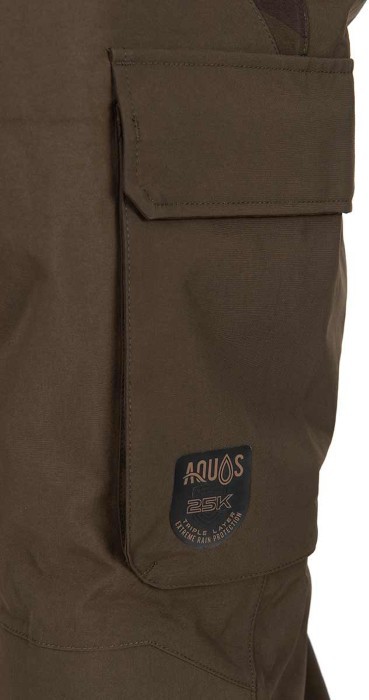 Hlače Fox RS25K Khaki Salopettes
