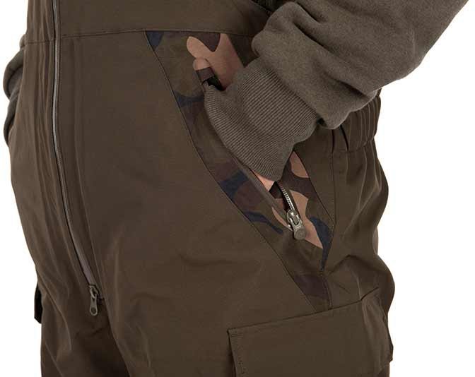 Hlače Fox RS25K Khaki Salopettes