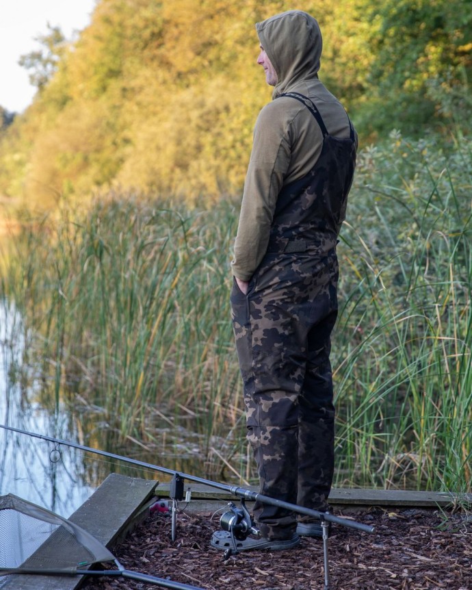 Hlače Korda Polar Salopettes Dark Kamo