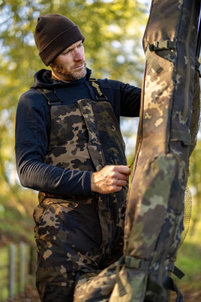 Hlače Korda Polar Salopettes Dark Kamo