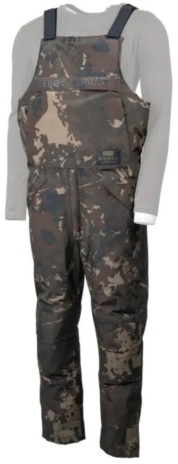 Hlače Nash Zero Tolerance Helluva Waterproof Bib and Brace Camo