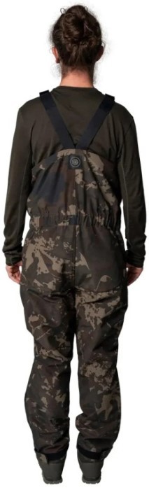 Hlače Nash Zero Tolerance Helluva Waterproof Bib and Brace Camo