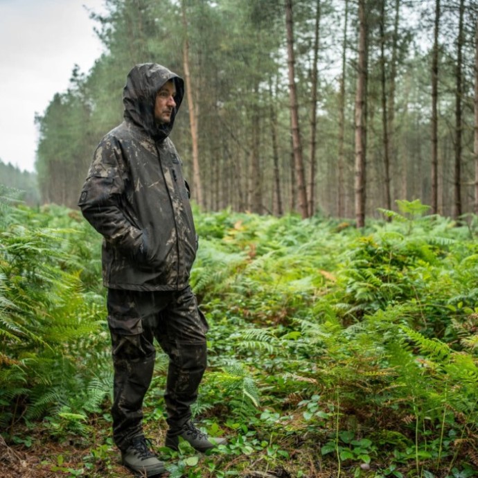 Hlače Nash Zero Tolerance Helluva Waterproof Trousers Camo