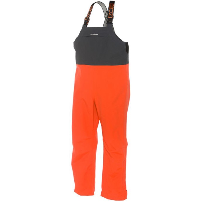 Hlače s naramenicama Grundéns Full Share Bib Orange/Gray