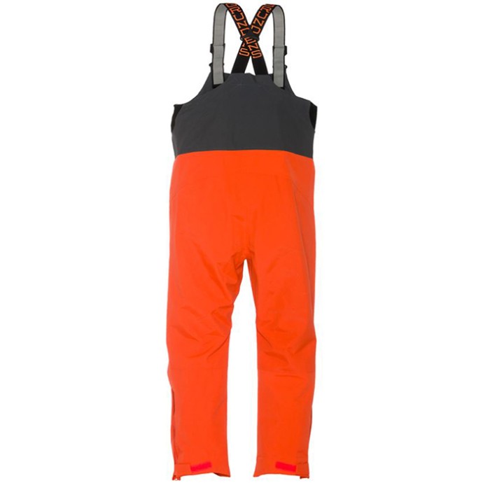 Hlače s naramenicama Grundéns Full Share Bib Orange/Gray