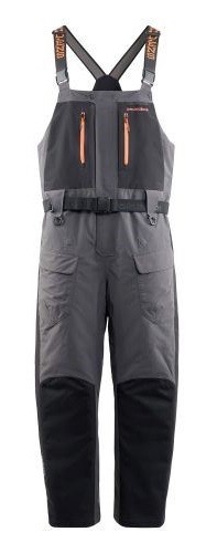 Hlače s naramenicama Grundéns Ice Raider Bib EU Dark Shadow