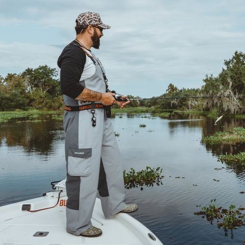 Hlače s naramenicama Grundéns Men's Deepwater 2L Fishing Bib Anchor
