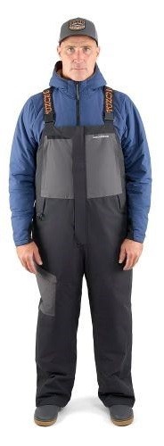 Hlače s naramenicama Grundéns Transmit X Insulated Bib Black