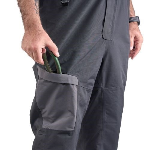 Hlače s naramenicama Grundéns Transmit X Insulated Bib Black