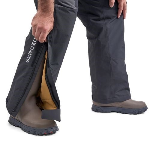 Hlače s naramenicama Grundéns Transmit X Insulated Bib Black