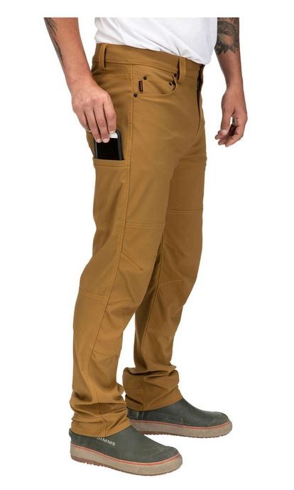 Hlače Simms Dockwear Pant Dark Bronze