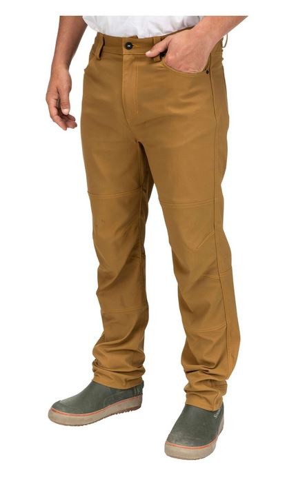 Hlače Simms Dockwear Pant Dark Bronze