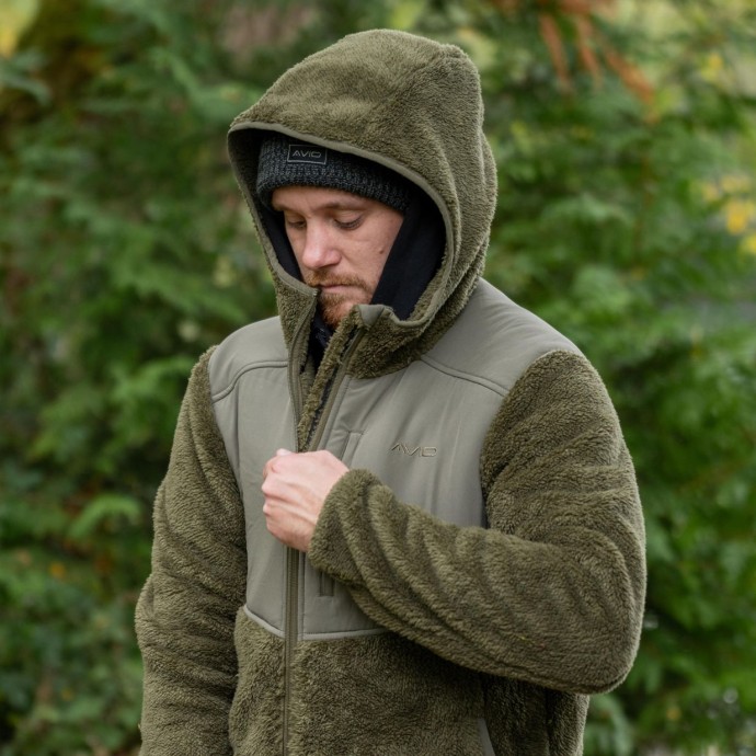 Hoodica Avid Carp Arctic-Series Sherpa Fleece
