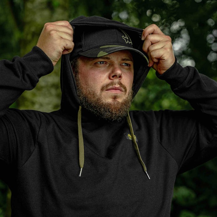 Hoodica Avid Carp Minimal Hoodie Black