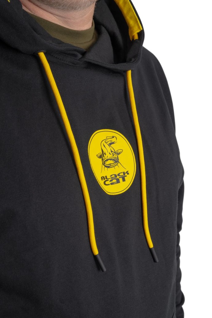 Hoodica Black Cat Black Hoody