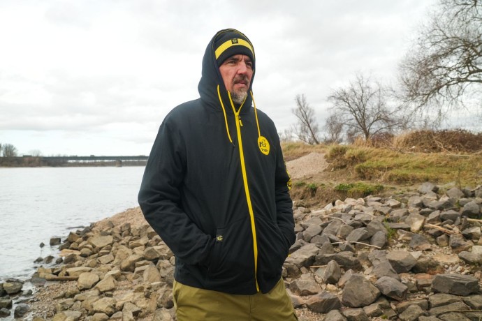 Hoodica Black Cat Black Zip Hoody
