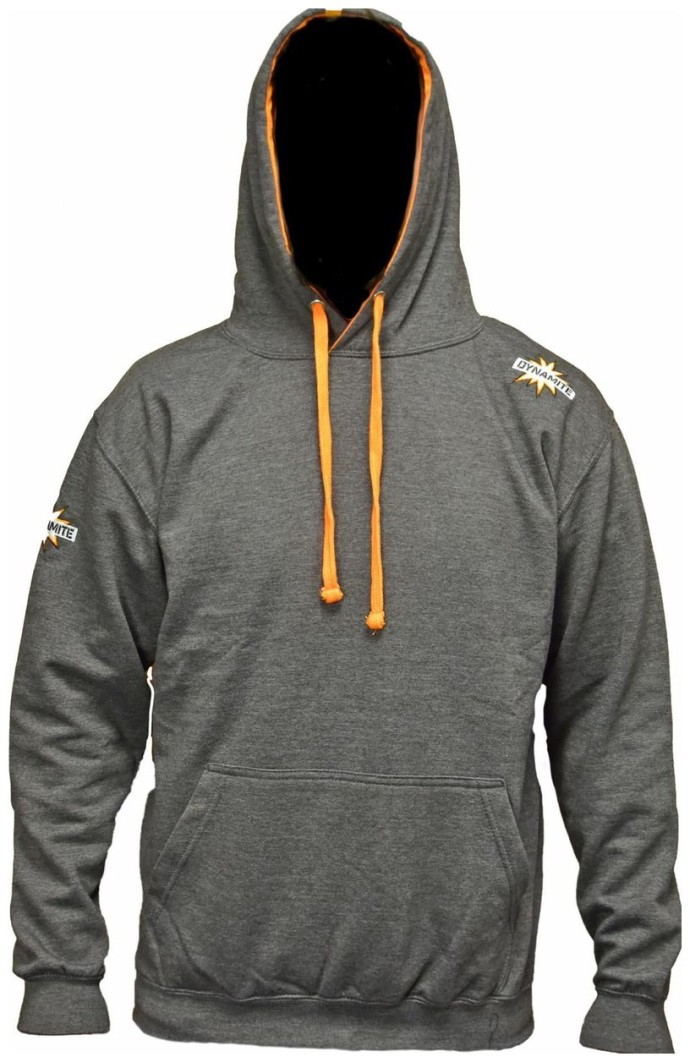 Hoodica Dynamite Baits Charcoal Orange Hoody