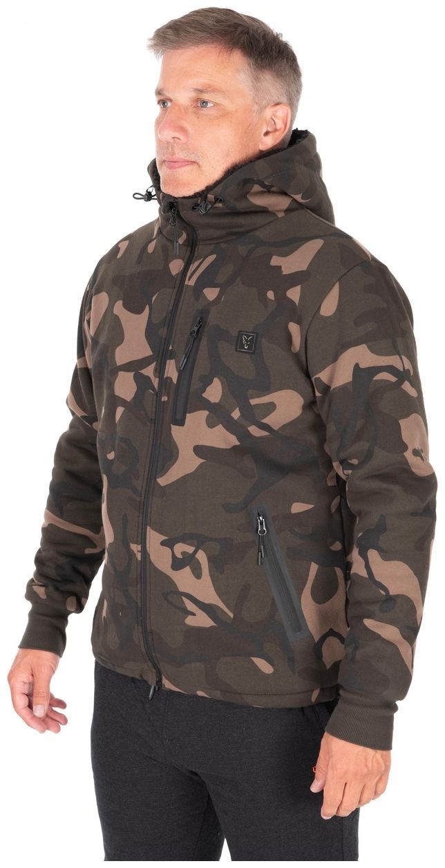 Hoodica Fox Camo Full Zip Prem Sherpa 310 Hoodie