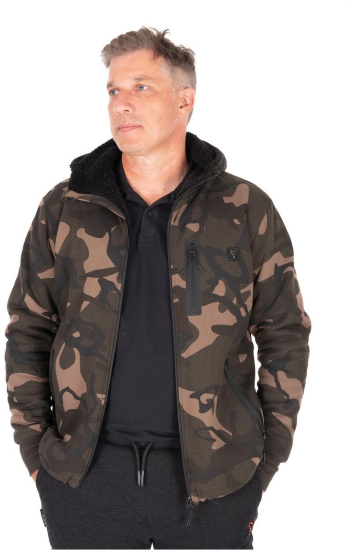 Hoodica Fox Camo Full Zip Prem Sherpa 310 Hoodie