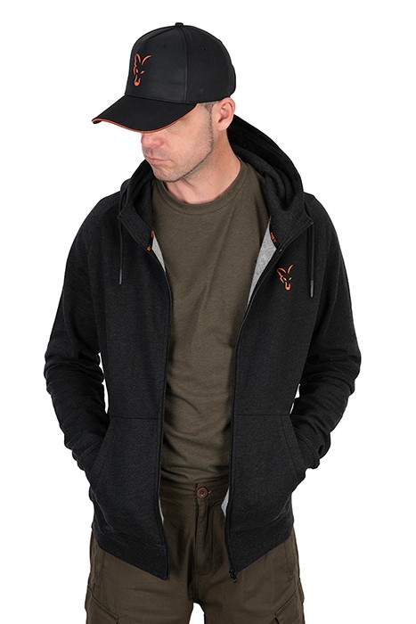 Hoodica Fox Collection LW Hoody Black/Orange