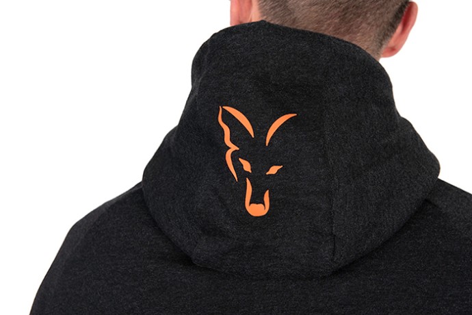 Hoodica Fox Collection LW Hoody Black/Orange