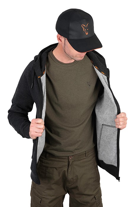 Hoodica Fox Collection LW Hoody Black/Orange