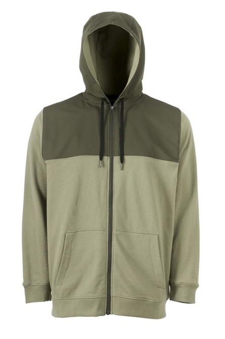 Hoodica Grundéns Daggerboard FZ Hoodie Deep Lichen Green