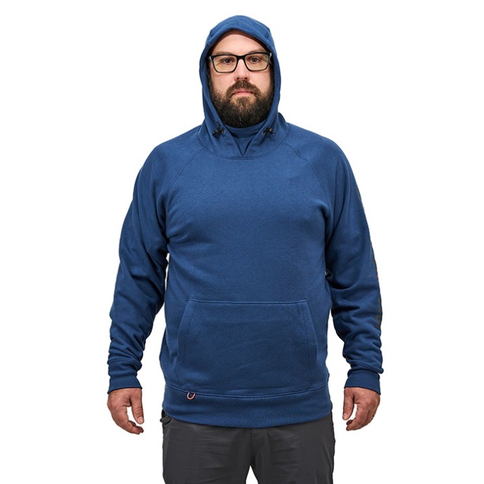 Hoodica Grundéns Dillingham Tech Hoodie Blue Abyss