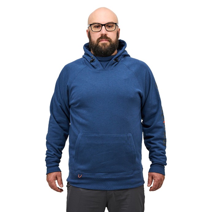 Hoodica Grundéns Dillingham Tech Hoodie Blue Abyss