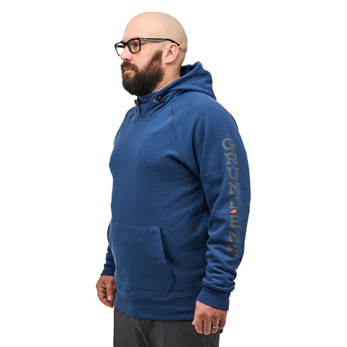 Hoodica Grundéns Dillingham Tech Hoodie Blue Abyss