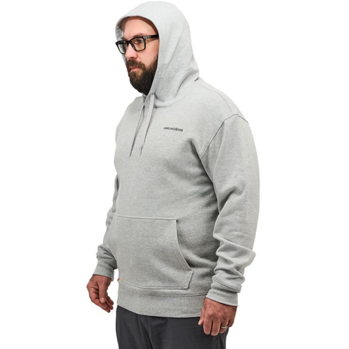 Hoodica Grundéns Displacement DWR Hoodie Commercial Boat Athletic Heather