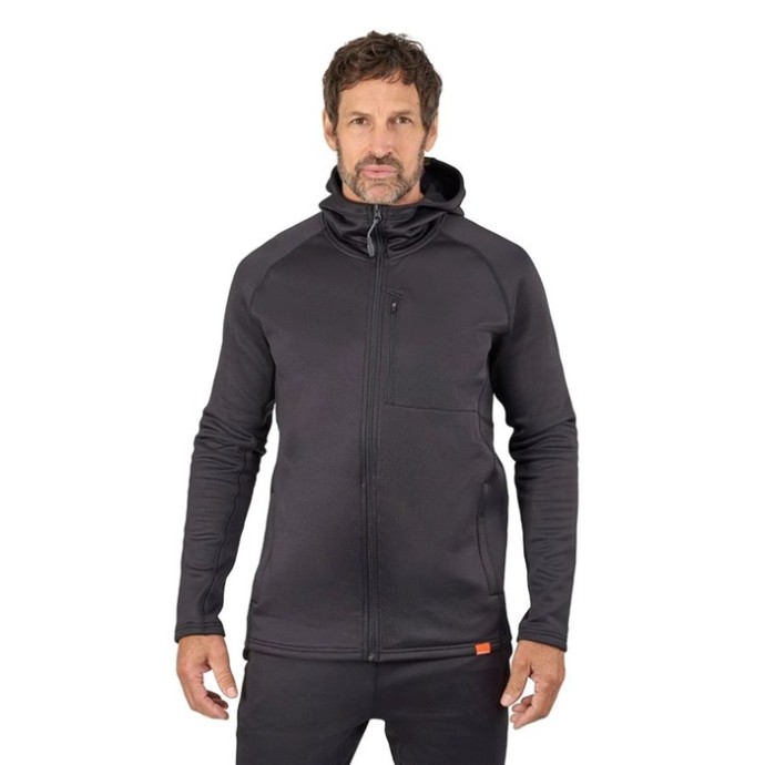 Hoodica Grundéns Grundies Thermal FZ Hoodie Black