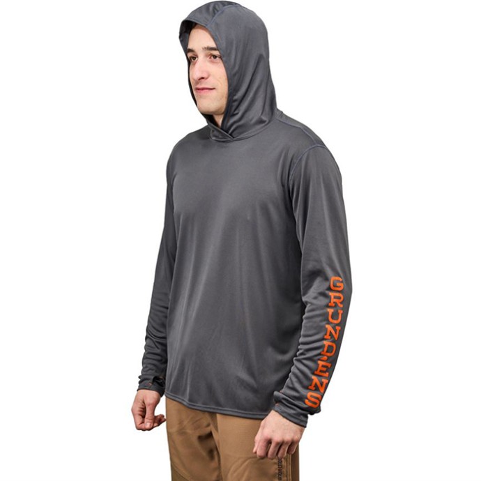 Hoodica Grundéns Tought Sun Hoodie Anchor