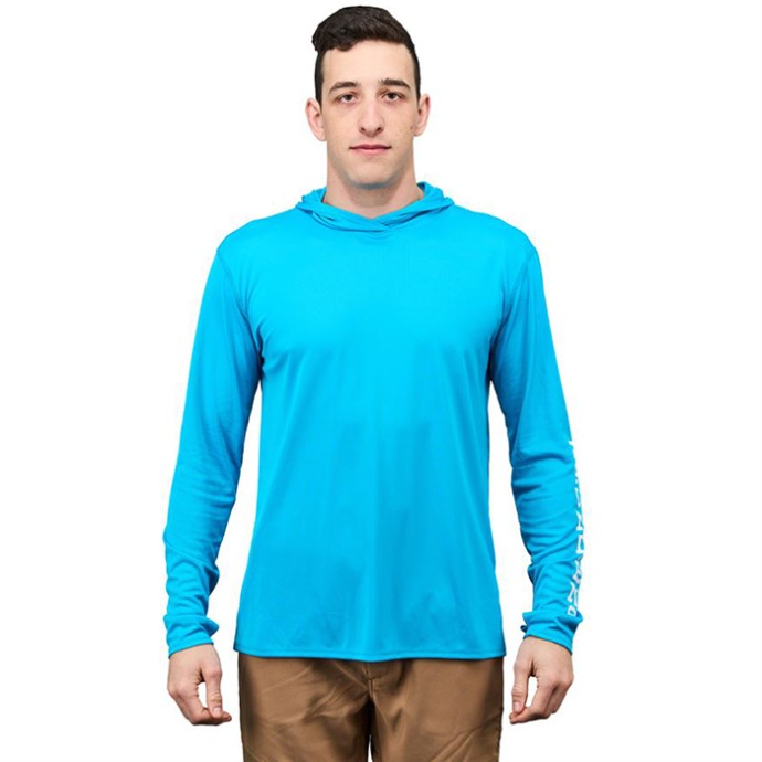Hoodica Grundéns Tought Sun Hoodie Azure