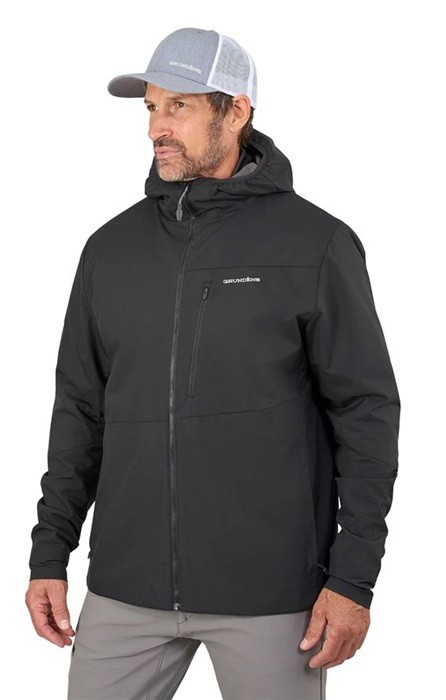Hoodica Grundéns Turbulence Hybrid Hoodie Black