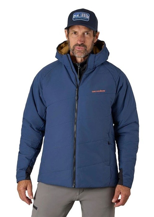 Hoodica Grundéns Turbulence Insulated Hoodie Navy Strength
