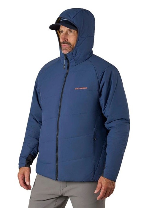 Hoodica Grundéns Turbulence Insulated Hoodie Navy Strength