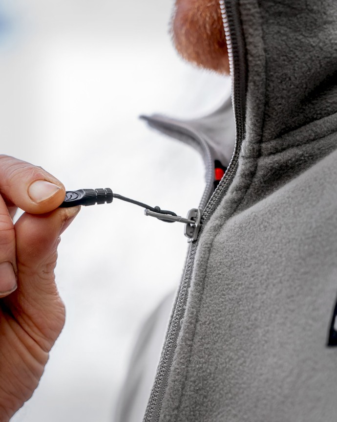 Hoodica Guru 1/4 Zip Fleece Grey