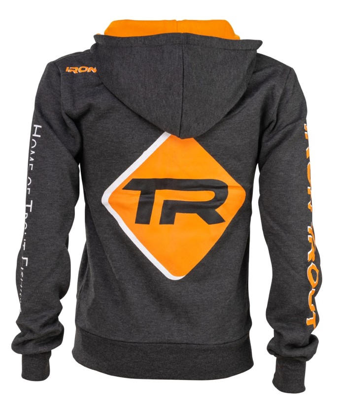 Hoodica Iron Trout Zipped Grey