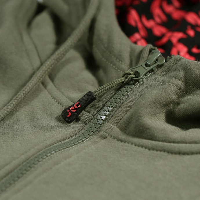 Hoodica JRC Zipped Hoody Green