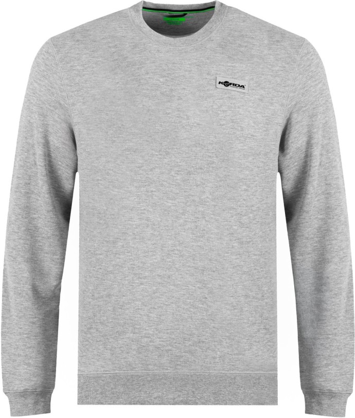 Hoodica Korda Patch Crewneck Heather Grey