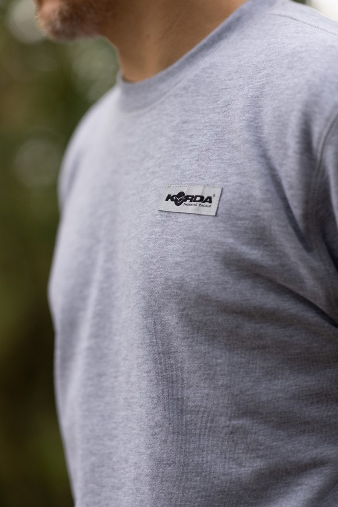 Hoodica Korda Patch Crewneck Heather Grey