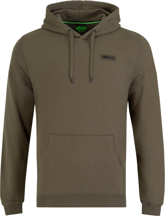 Hoodica Korda Patch Hoodie Dark Olive