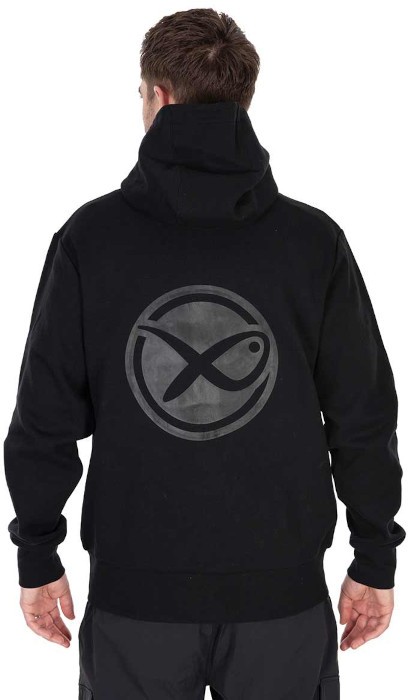 Hoodica Matrix Black Stealth Zip Hoody