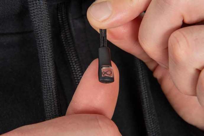 Hoodica Matrix Black Stealth Zip Hoody