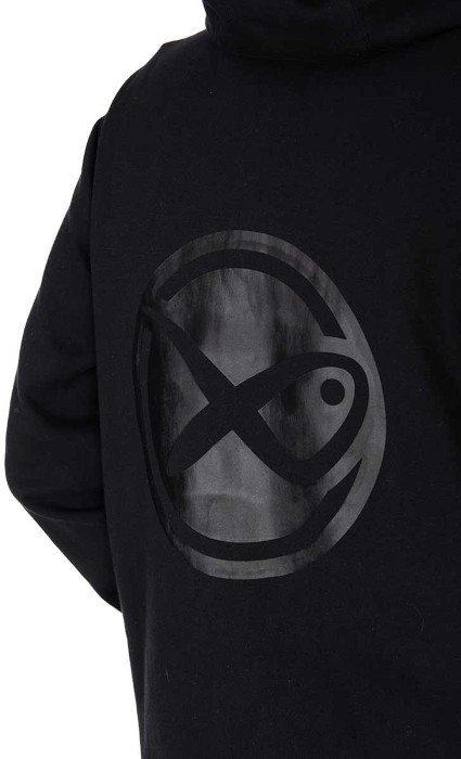 Hoodica Matrix Black Stealth Zip Hoody