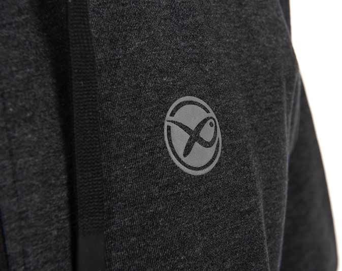 Hoodica Matrix Charcoal Marl Zip Hoody