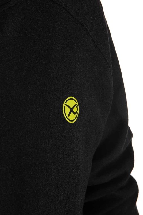 Hoodica Matrix Pullover Hoody Black Marl