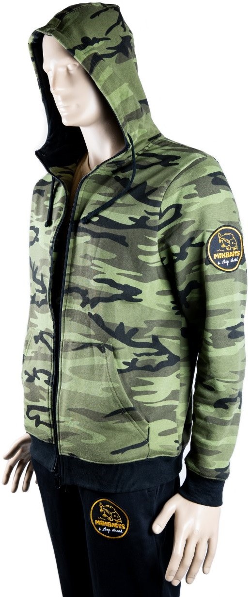 Hoodica Mikbaits Zip Up Camou